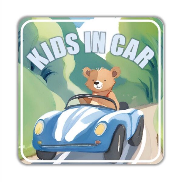 子どもが乗ってます キッズインカー ベビーインカー マグネット ステッカー 車用