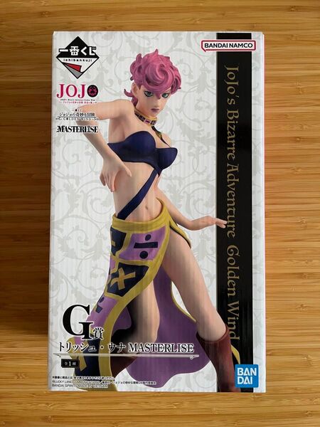 一番くじジョジョの奇妙な冒険 黄金の風 GOLDEN WIND G賞 トリッシュ・ウナ MASTERLISE 新品未開封