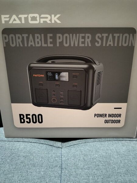 ポータブル電源 FATORK B500 518wh