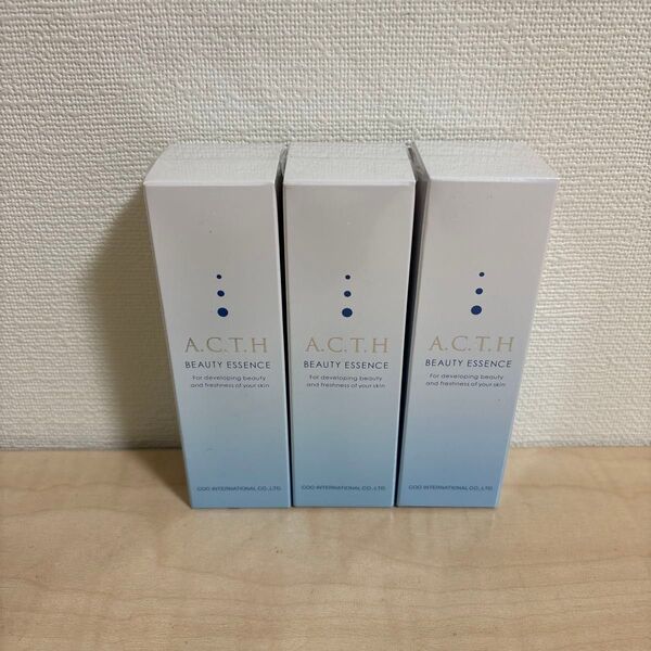 A.C.T.H. ACTH ビューティーハリエッセンス ハリ美容液 30ml×3個