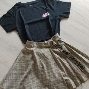 LOLサプライズ! Tシャツ & LOVE RABBY スカート 150サイズ2点セット
