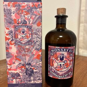MONKEY47 A BATHING APE EDITION モンキー47 ジン ア ベイシング エイプ ステッカー付き