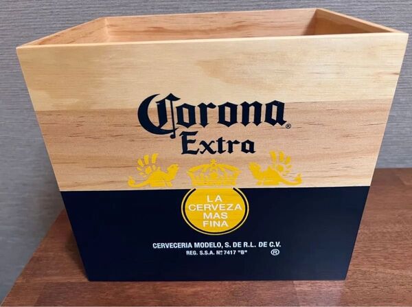 コロナビール 木箱