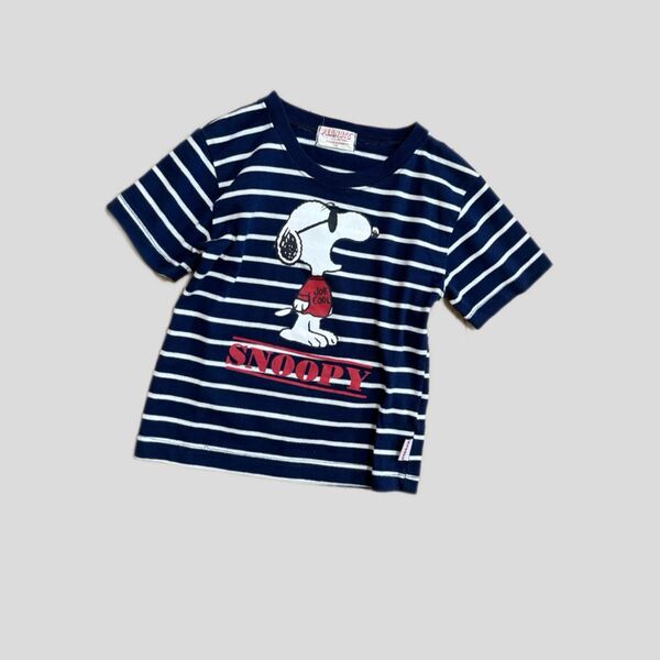 スヌーピー ボーダー半袖Tシャツ ボーダー 半袖 Tシャツ SNOOPY PEANUTS