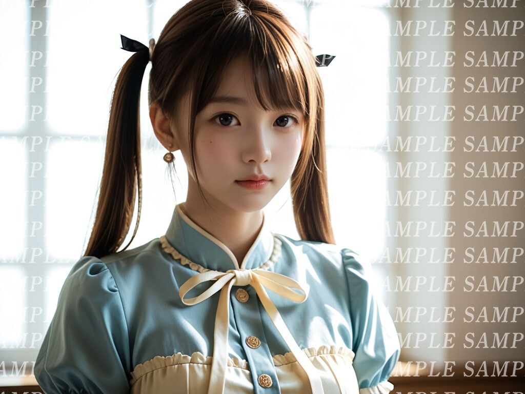 AIイラストアートポスターセクシーかわいい女の子美女コスプレai