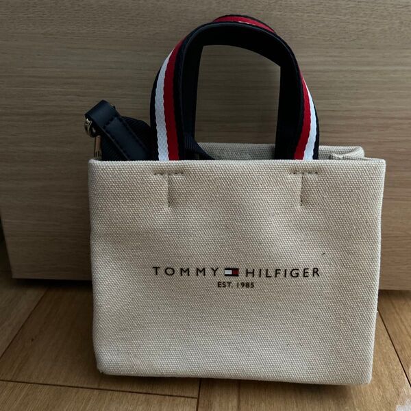 トミーヒルフィガー TOMMY HILFIGER ミニトートバッグ