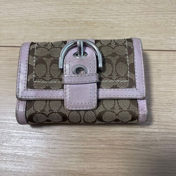 ★COACH コーチ 財布 三つ折り コンパクト★