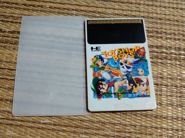 PCエンジン トイショップボーイズ 動作確認済み PCE HuCARD TOY SHOP BOYS
