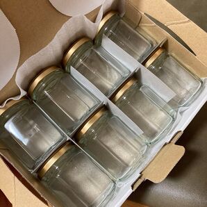 新品 ジャム瓶 蓋付き 8個セット