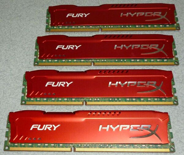 【メモリ64GB】ヒートシンク付メモリ(16GB×4枚=64GB)PC3-12800R DDR3/1600MHz(動作確認済)