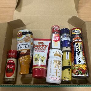 調味料まとめ売り8点セット S&B GABAN CookDo 他