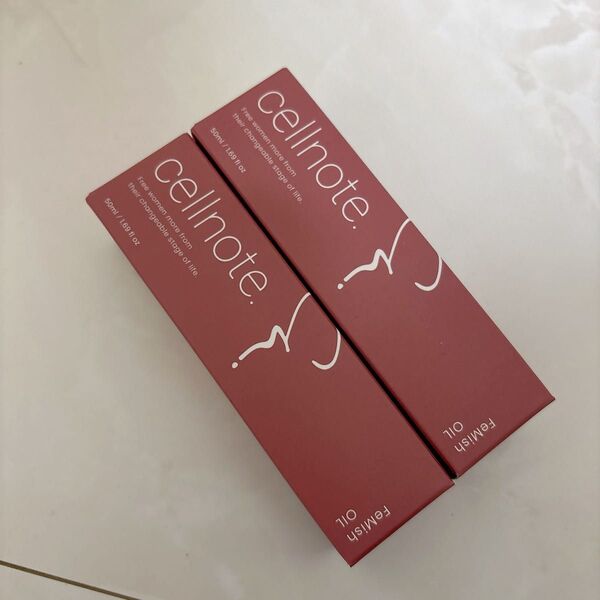 cellnote. FeMish OIL 50ml 2本セット