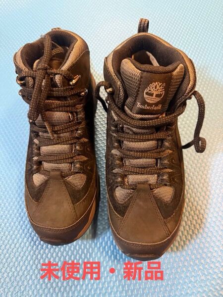 未使用・新品:Timberland レディーストレッキングシューズ ブラックゴアテックス