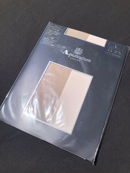 新品 Aquascutum サポートパンティストッキング Lサイズ ベージュ 未使用