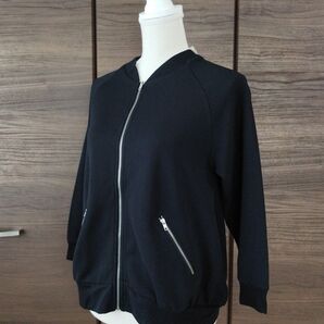 新品未使用タグ付☆アルファベッツアルファベット ジャケット MA-1 ブラック