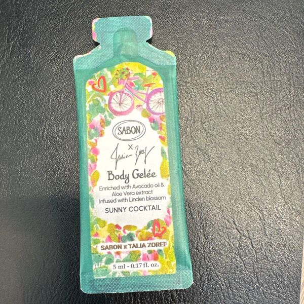 SABON ボディジェレ サニーカクテル 5ml サンプル 限定
