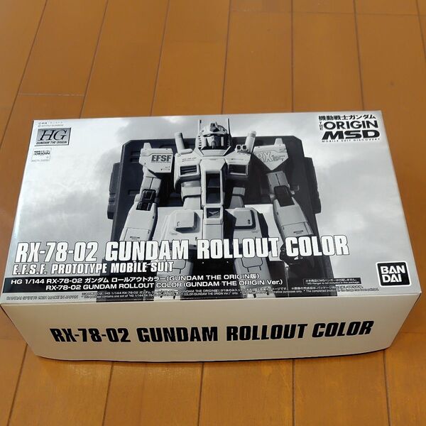 BANDAI SPIRITS HG 1/144 RX-78-02 ガンダム ロールアウトカラー ( THE ORIGIN版)