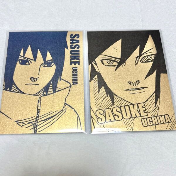 NARUTO 春コレ ジャンプショップ ジャンショ 黄金カードコレクション うちはサスケ