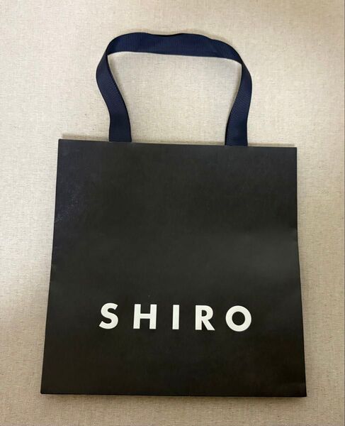 【SHIRO(シロ)】ブランド 紙袋 ギフト プレゼント ショッパー ショッピングバッグ ショップ袋 ラッピング