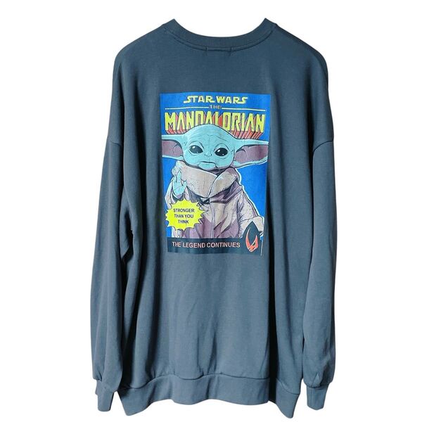 新品☆スターウォーズ マンダロリアン グローグー スウェット 3L メンズ starwars トレーナー