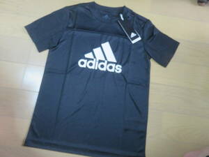 adidas AEROREADY ジュニア 半袖シャツ 150 BK 新品 ☆決算セール☆