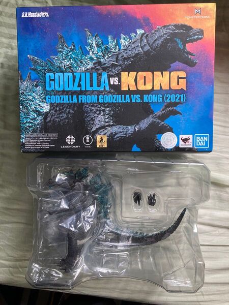 TAMASHII NATIONS S.H.モンスターアーツ GODZILLA FROM GODZILLA VS. KONG2021