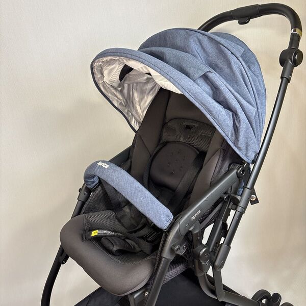 【美品】 Aprica アップリカ ベビーカー ルンルンコンパクト ベビザラス限定