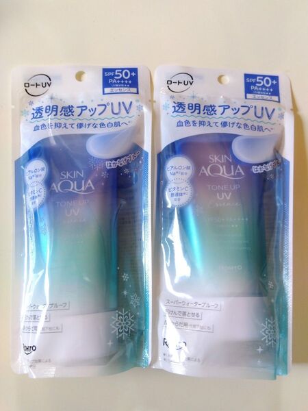 ロート製薬 スキンアクアトーンアップUVエッセンス