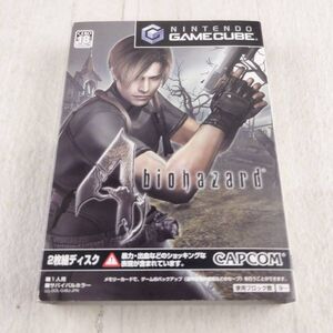 1RG1 ゲームソフト ゲームキューブ バイオハザード4 任天堂