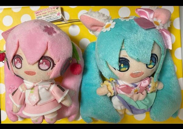 初音ミク ぬいぐるみ セット マスコット タイトー