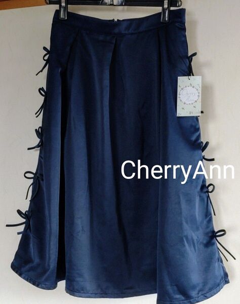 【定価5390円未使用】Cherry Annスカート フリーサイズ サイドリボン付