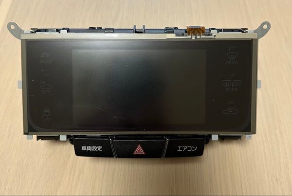 クラウン 純正 210 AWS210 エアコンスイッチパネル エアコンモニター86110-30363-C0 110900-2261
