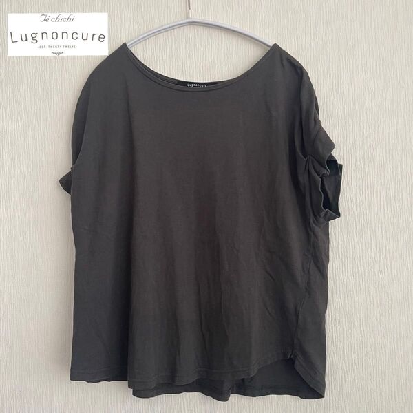Techichi Lugnoncure グレー 半袖Tシャツ フリー