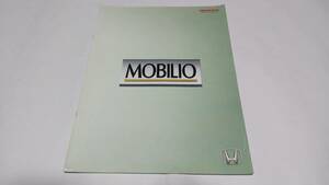 2001 year 12 month issue. Honda Mobilio catalog..