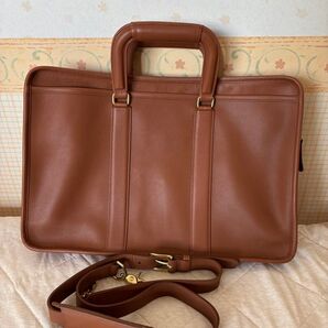COACH オールドコーチ ブリーフケース グラブタンレザー ブラウン