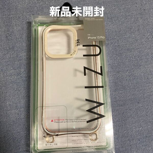 iPhone15Pro WIZU クリアケース ローズゴールド 新品未開封 アイホン ケース スマホ 携帯