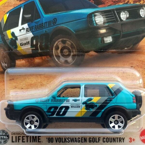 新品未開封 マッチボックス フォルクスワーゲン ゴルフ カントリー VOLKSWAGEN GOLF MATCHBOX ミニカー