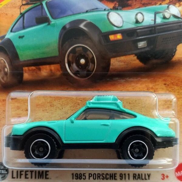 新品未開封 マッチボックス ポルシェ ラリー WRC 1985 Porsche 911 Rally MATCHBOX ミニカー