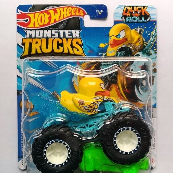 新品未開封 モンスタートラック ダックンロール DUCK N’ ROLL Hot Wheels ホットウィール ミニカー モントラ