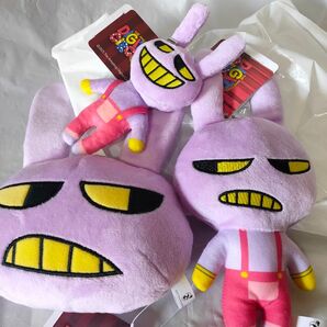 【アメイジングデジタルサーカス ジャックス】① ぬいぐるみパスケース② ボールチェーン付きぬいぐるみ③ マスコットキーチェーン