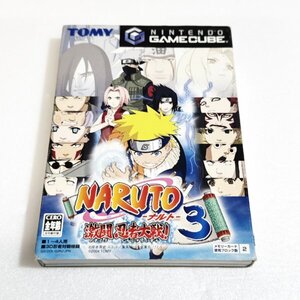 NARUTO -ナルト- 激闘忍者大戦!3【動作未確認・清掃済】ゲームキューブ ニンテンドー ②