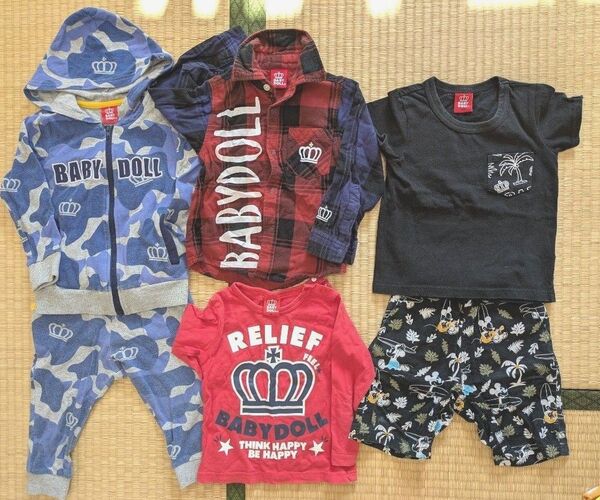 BABYDOLL まとめ売り 6点セット 90〜100cm