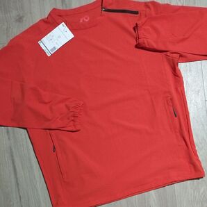 【新品】ワークマン : FO タウンリップストップ プルオーバー(オレンジ)