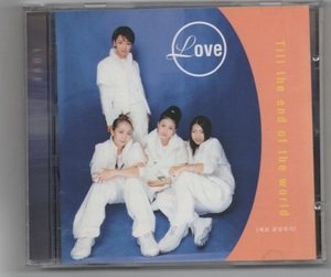 韓国CD★　Love 「Till the end of the world」