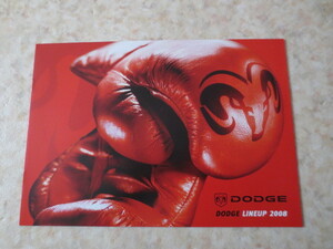 Dodge Lineup Комплексная брошюра 2008 ★ Зарядное устройство SRT / CAPIPER NITRO / Avenger Nitro Catalog