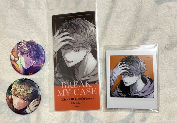 ブレマイ 樋宮 明星 ハーフアニバ 缶バッジ リアルフォト クリアチケット パソソン