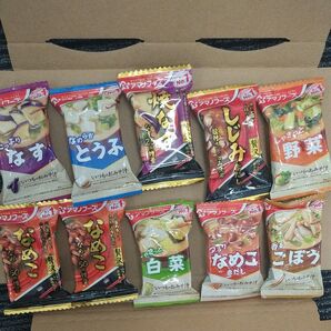 新202507みそ汁 とうふ なめこ ごぼう アマノフーズ