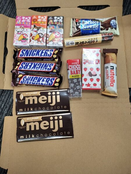 か6f 20250624 明治チョコレート チョコベビー アポロ スニッカーズ