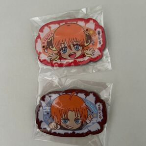 銀魂 神楽&神威 バッチ