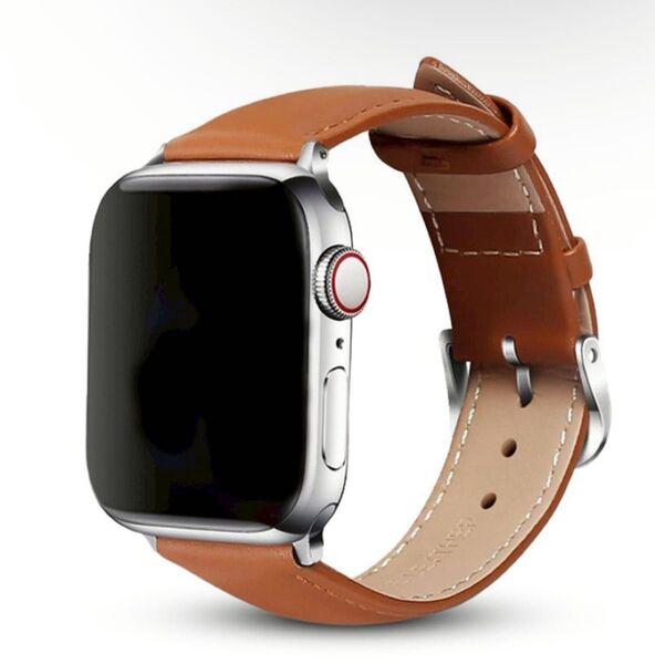 Apple watch レザーベルト キャメル 38/40/41mm バンド